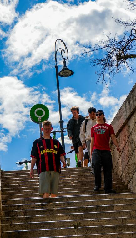 Trappen op mod Fiskerbastionen